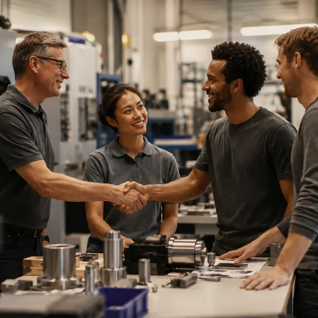 Pantron Automation team collaborating